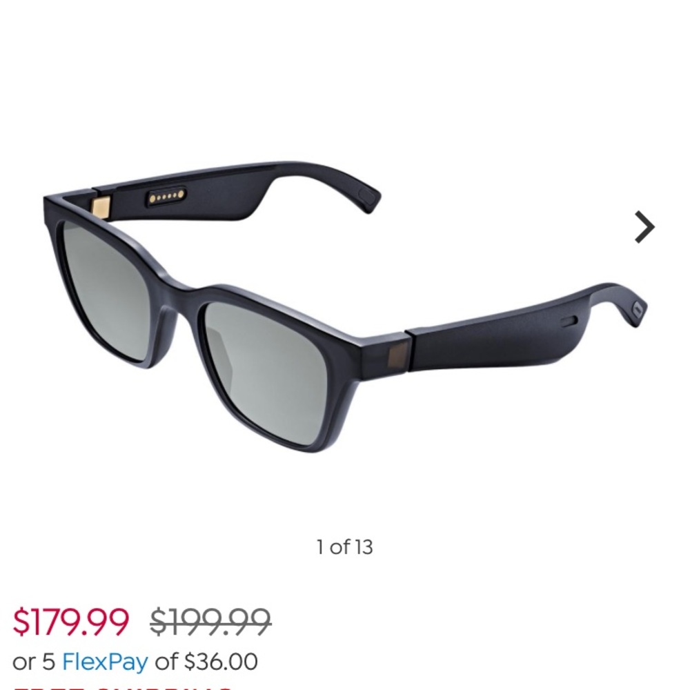 Bose Alto speaker sunglasses brand new never used
